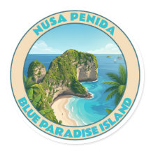 Vintage Nusa Penida Bali Kelingking Beach Travel