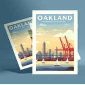 Vintage Oakland California Briefkaart