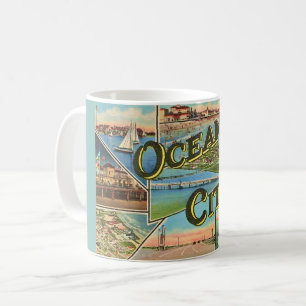 Vintage Ocean City NJ Koffiemok