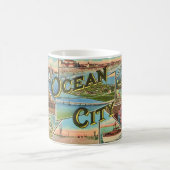 Vintage Ocean City NJ Koffiemok (Center)