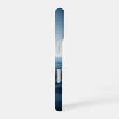 Vintage Ocean Horizon Lines iPhone 16 Hoesje (Rechterkant)