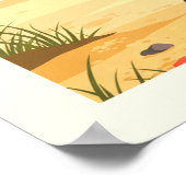 Vintage Oceanside California Poster (Hoek)