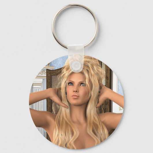 Vintage Ochtend Sleutelhanger (Voorkant)