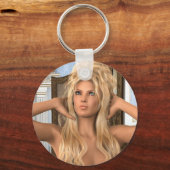 Vintage Ochtend Sleutelhanger (Voorkant)