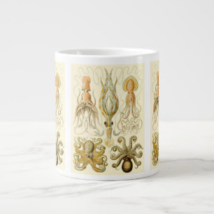 Vintage Octopus Inktvis Gamochonia door Ernst Haec Grote Koffiekop