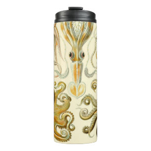 Vintage Octopus Inktvis Gamochonia door Ernst Haec Thermosbeker