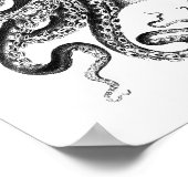 Vintage Octopus Poster (Hoek)