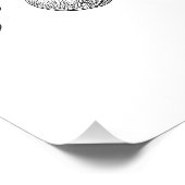 Vintage Octopus Sjabloon Foto Afdruk (Hoek)