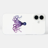 Vintage Octopus Zeedieren Case-Mate iPhone Case (Achterkant (horizontaal))