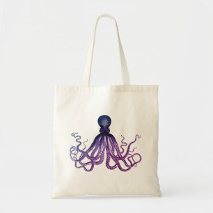 Vintage Octopus Zeeleven Tote Bag