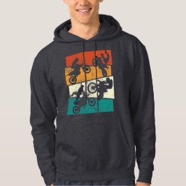 vintage Off Road Enduro motocross motorfiets Hoodie