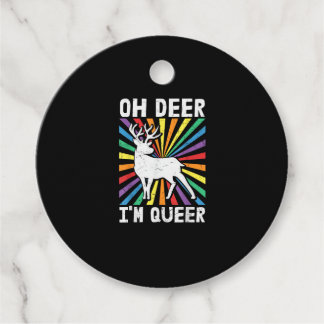 Vintage Oh Hert Ik Ben Anders Pride LGBT Homo Lesb Bedankjes Labels