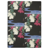 Vintage Ohara Koson Chrysanthemum Kunst Klembord (Achterkant)