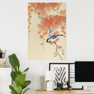 Vintage Ohara Koson Japanse Vogelkunstprint Poster