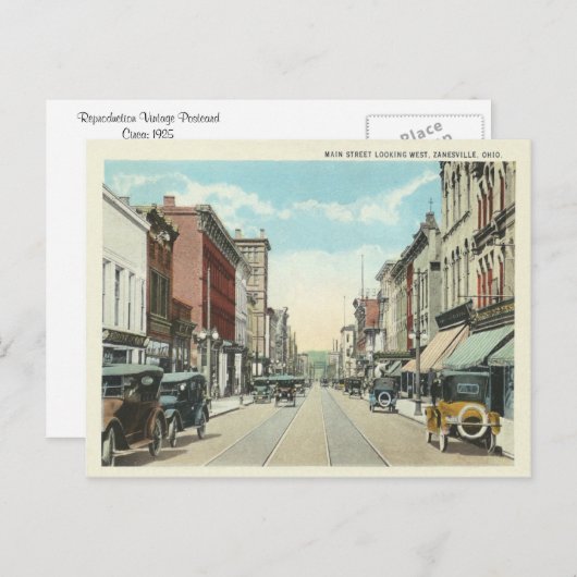 Vintage Ohio Briefkaart (Voorkant / Achterkant)