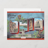 Vintage Ohio Briefkaart (Voorkant / Achterkant)