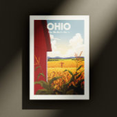 Vintage Ohio Briefkaart
