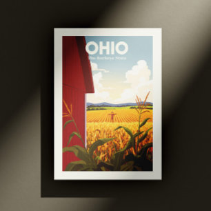 Vintage Ohio Briefkaart