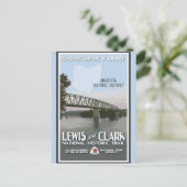 Vintage Ohio Marietta Briefkaart (Staand voorkant)