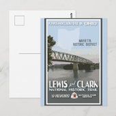 Vintage Ohio Marietta Briefkaart (Voorkant / Achterkant)