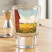 Vintage Ohio Shot Glas