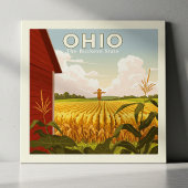 Vintage Ohio Tegeltje