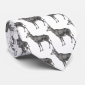 Vintage Okapi Stropdas (Opgerold)