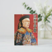 Vintage Okito Magicische Poster Briefkaart (Staand voorkant)