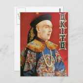 Vintage Okito Magicische Poster Briefkaart (Voorkant / Achterkant)