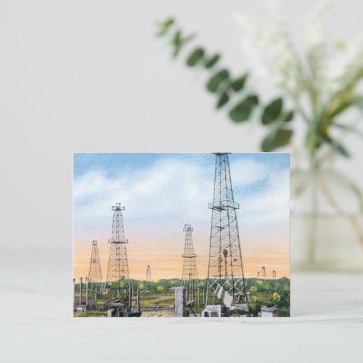 Vintage Oklahoma Briefkaart (Staand voorkant)