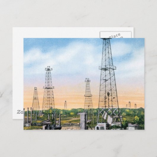 Vintage Oklahoma Briefkaart (Voorkant / Achterkant)