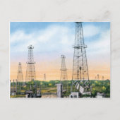 Vintage Oklahoma Briefkaart (Voorkant)