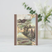 Vintage Oklahoma Briefkaart (Staand voorkant)