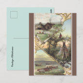 Vintage Oklahoma Briefkaart (Voorkant / Achterkant)