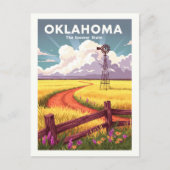 Vintage Oklahoma Briefkaart