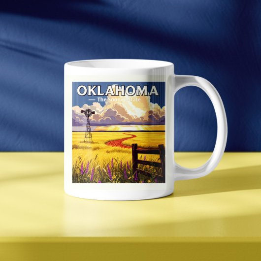 Vintage Oklahoma Koffiemok