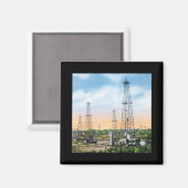 Vintage Oklahoma Magneet (Voorkant / Achterkant)