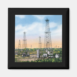 Vintage Oklahoma Magneet