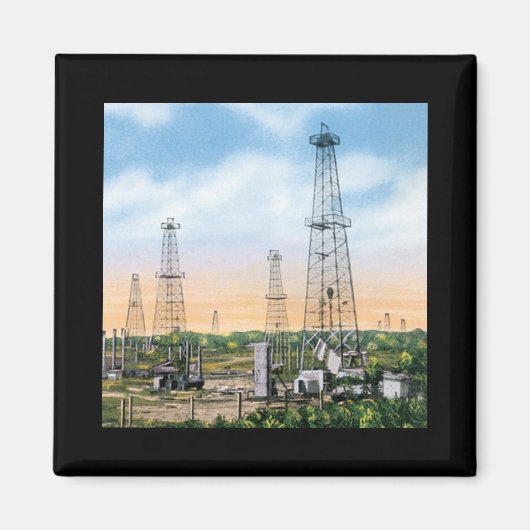 Vintage Oklahoma Magneet (Voorkant)