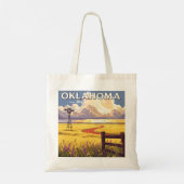 Vintage Oklahoma Tote Bag (Achterkant)