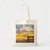 Vintage Oklahoma Tote Bag (Voorkant)