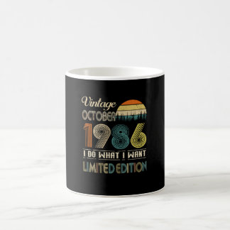 Vintage oktober 1986 Wat ik wil Limited Edition Koffiemok