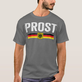 Vintage Oktoberfest  For Men Women German Flag Pro T-shirt
