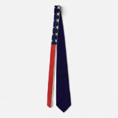 Vintage Old American Flag Stropdas (Achterkant)