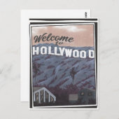 Vintage Old Hollywood Briefkaart (Voorkant / Achterkant)