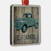 Vintage Old Truck Rustic Old School Ornament (Rechts)