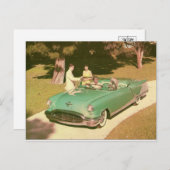 Vintage Oldsmobile Ad Briefkaart (Voorkant / Achterkant)