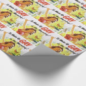 Vintage "om de gay op te wekken" cadeaupapier (Hoek)