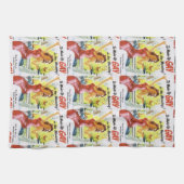 Vintage "om de gay op te wekken" theedoek (Horizontaal)