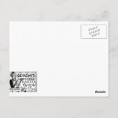 Vintage oma's Homemade Pies Gifts Briefkaart (Achterkant)